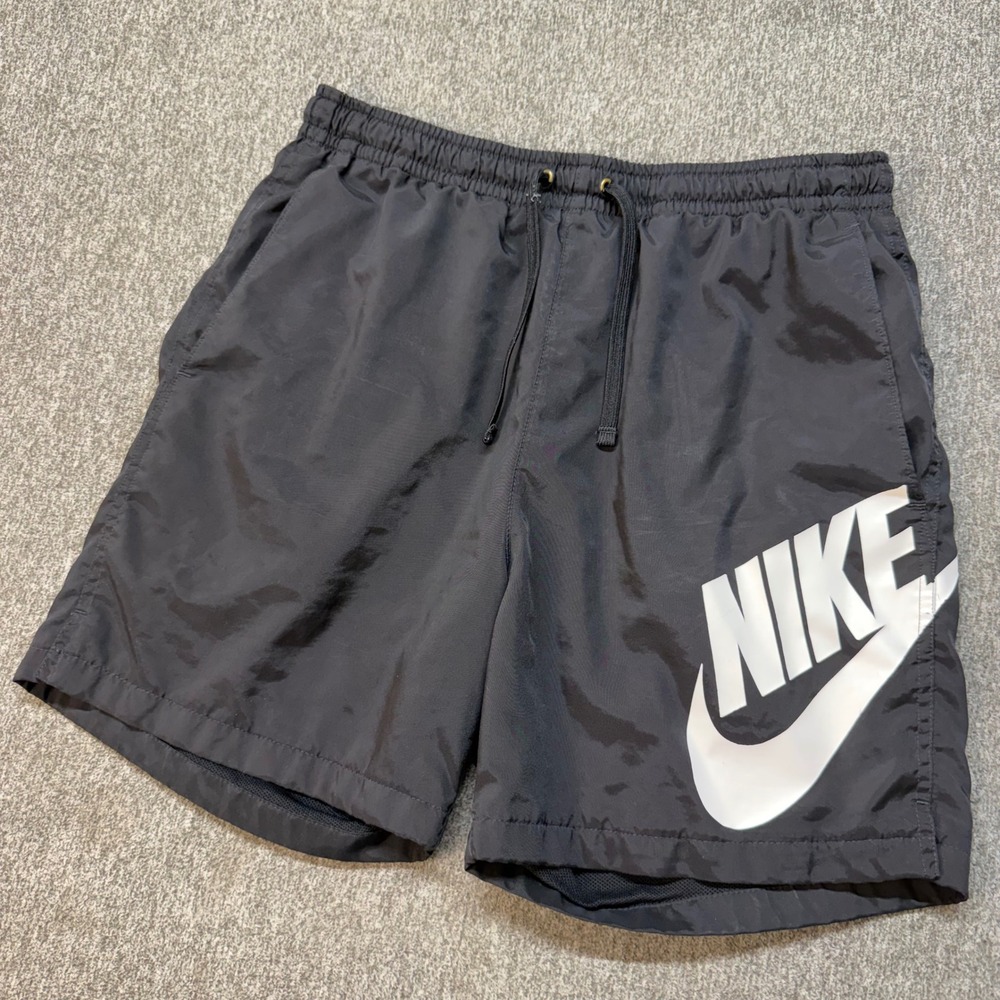 Nike Mens Sportswear Woven Shorts Black Futura Logo CV9303-010 L
